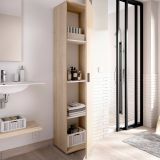 Armadio legno bagno 39x190h cm - Arrow