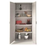 Armadio legno e bianco 2 ante 90x195h cm - Aliosha