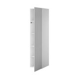 Armadio Multiuso 1 Anta Bianco 4 Ripiani Apertura Battente 45x199h cm, Un'anta - Treville