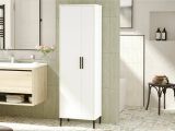 Armadio multiuso 1 anta Columba, Mobile multifunzionale, Mobiletto scarpiera, Guardaroba porta scarpe, 50x36 h165 cm, Bianco