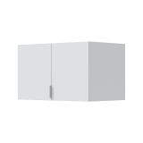 Armadio Multiuso 2 Ante Bianco un Ripiano Apertura Battente 80x49h cm, 2 Ante - Carre