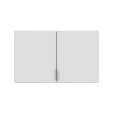 Armadio Multiuso 2 Ante Bianco un Ripiano Apertura Battente 80x49h cm, 2 Ante - Carre