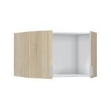 Armadio Multiuso 2 Ante Marrone Rovere un Ripiano un Vano 80x49h cm, 2 Ante - Carre