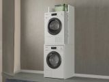 Armadio Multiuso Grande Bianco 3 Ripiani 4 Vani 65x195h cm, Peso Supportato 50 kg - Rapino