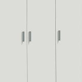 Armadio Multiuso Grande Bianco Modulabile 7 Ripiani 146x180h cm, 4 Ante - Sinnai