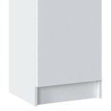 Armadio Multiuso Grande Bianco Modulabile 7 Ripiani 146x180h cm, 4 Ante - Sinnai