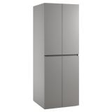 Armadio Multiuso Grande Grigio un Ripiano Apertura Battente 70x195h cm, Porta Lavatrice e Asciugatrice Made in Italy - Flagler