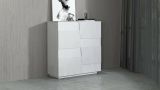 Armadio multiuso Zulimo, Mobile multifunzione, Armadietto a 2 ante, 120x44h126 cm, Bianco