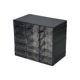 Armadio nero slim 22x19h cm - Adorata