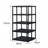 Armadio outdoor antracite 90x176h cm - Aurelian