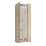 Armadio rovere 2 ante 73x180h cm - Abadubidu
