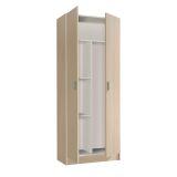 Armadio rovere 2 ante 73x180h cm - Abadubidu