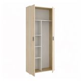 Armadio rovere 2 ante 78x190h cm - Arna