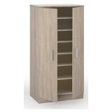 Armadio rovere ante battenti 55x108h cm - Akimera