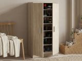 Armadio rovere ante battenti 55x108h cm - Akimera