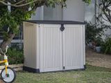 Armadio terrazzo 2 ante beige 132x113h cm - Gander