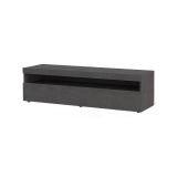 Base TV ardesia 130x45x36h cm in legno - Gianna