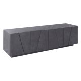 Base TV ardesia 162x44x46h cm 4 ante e 1 cassetto - Acix