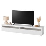 Base TV ardesia 200x45x36h cm 2 ante in legno - Akon