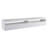 Base TV ardesia 200x45x36h cm 2 ante in legno - Akon