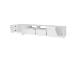 Base TV bianco lucido 260x43x46h cm 4 ante e 2 cassetti - Asdrubale