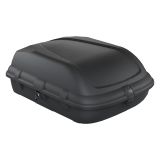 Baule Auto Nero Finitura Effetto Carbonio Capacità 270 l, 55 kg, Apertura Doppia Apertura Laterale Made in Italy - Copora