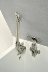 Baule moderno legno 90x45x45h cm bianco e cemento - Ayusnay