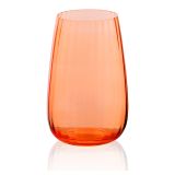 Bicchieri Arancione 600 ml Adatto per Lavastoviglie, - Nigapari