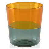 Bicchieri Giallo Verde 320 ml Colore Struttura Verde, Adatto per Lavastoviglie - Nigani
