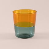 Bicchieri Giallo Verde 320 ml Colore Struttura Verde, Adatto per Lavastoviglie - Nigani