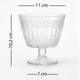 Bicchieri Rosso Borgogna set da 2 350 ml Sfumatura Colore Struttura Borgogna, - Nidatiha