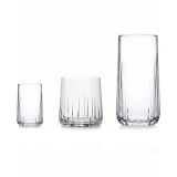 Bicchieri Trasparente set da 6 360 ml Adatto per Lavastoviglie, - Pata