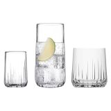 Bicchieri Trasparente set da 6 360 ml Adatto per Lavastoviglie, - Pata