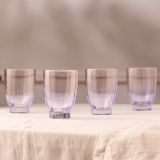 Bicchieri Viola set da 4 320 ml, - Neregale