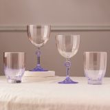 Bicchieri Viola set da 4 320 ml, - Neregale