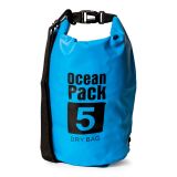 Borsa Impermeabile blu Capacità 5 lt - Seniliri