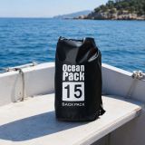 Borsa Impermeabile Nero Capacità 15 lt - Semarese