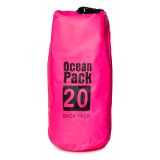 Borsa Impermeabile Rosa Fuxia Capacità 20 lt Sfumatura Colore Struttura Fuxia - Semiha
