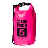 Borsa Impermeabile Rosa Fuxia Capacità 5 lt Sfumatura Colore Struttura Fuxia - Seniliri
