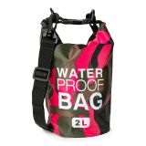 Borsa Impermeabile Rosa Mimetica Fuxia Capacità 2 lt Sfumatura Colore Struttura Mimetica Fuxia - Semebate