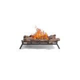 Bruciatore Nero Combustibile Bioetanolo Ecoflame Installazione a Terra, Adatto per Camino - Silentina
