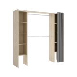Cabina armadio classica rovere 180x205h cm - Caloy