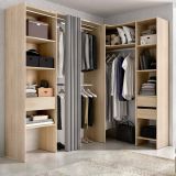 Cabina armadio con ripiani regolabili rovere 214x205h cm - Pali