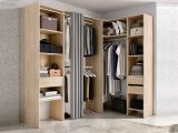 Cabina armadio con ripiani regolabili rovere 214x205h cm - Pali