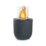 Caminetto a bioetanolo da tavolo 35x35x55h cm nero - Agazzano