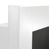 Camino a Bioetanolo Bianco Capacità 0.75 lt Superficie Riscaldabile 25 90x12x40h cm, Potenza (kw) 2.5 - Seulo