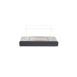 Camino a Bioetanolo Nero Argento Capacità 1.5 lt Potenza (kw) 3 20x60x35h cm, Superficie Riscaldabile 30 - Alpette