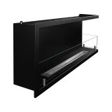 Camino a Bioetanolo Nero Capacità 1.25 lt Superficie Riscaldabile 30 120x22x45h cm, Potenza (kw) 3 - Chisone
