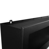 Camino a Bioetanolo Nero Capacità 1.5 lt Superficie Riscaldabile 30 90x22x45h cm, Potenza (kw) 3 - Macomer