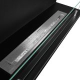 Camino a Bioetanolo Nero Capacità 1.5 lt Superficie Riscaldabile 30 90x24x45h cm, Potenza (kw) 3 - Novaledo
